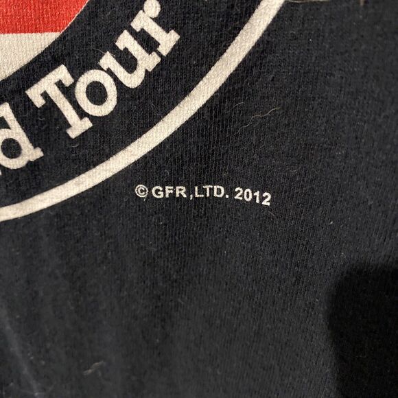 grand funk railroad t shirt tour concert large‎ Mens 2012 Gildan tag - Picture 5 of 6